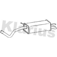 230879 KLARIUS Глушник вихлопних газів кінцевий