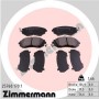 25760.170.1 ZIMMERMANN Комплект гальмівних колодок дисковий гальм