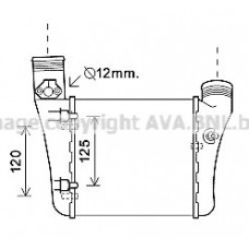 AIA4333 AVA QUALITY COOLING Интеркулер