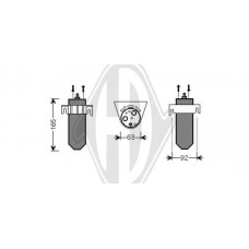 DCT1207 DIEDERICHS Осушувач кондиціонера