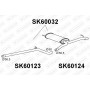 SK60032 VENEPORTE Глушник вихлопних газів кінцевий