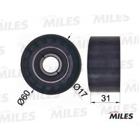 AG03071 MILES Паразитный / ведущий ролик, Поліклиновий ремінь