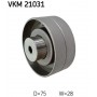 VKM 21031 SKF Паразитный / Ведущий ролик, Зубчастий ремінь