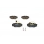 0 986 424 374 BOSCH Комплект гальмівних колодок дисковий гальм