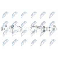 NPW-RE-136 NTY Привідний вал