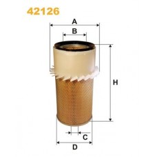 42126 WIX FILTERS Повітряний фільтр