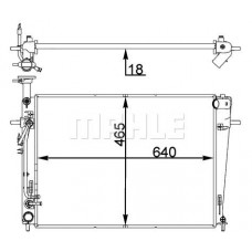 WG2182594 WILMINK GROUP Радіатор охолодження двигуна