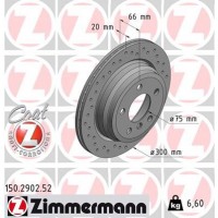 150.2902.52 ZIMMERMANN Гальмівний диск