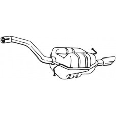 233-205 BOSAL Глушник вихлопних газів кінцевий