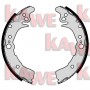 09160 KAWE Комплект гальмівних колодок