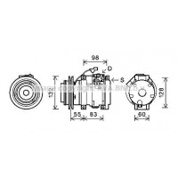 MTAK219 AVA QUALITY COOLING Компресор кондиціонера