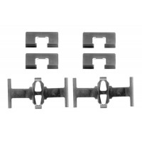 1 987 474 329 BOSCH Комплектуючі колодки дискового гальма