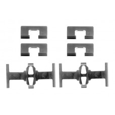 1 987 474 329 BOSCH Комплектуючі колодки дискового гальма