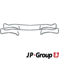 1163651210 JP GROUP Комплектуючі колодки дискового гальма