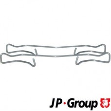 1163651210 JP GROUP Комплектуючі колодки дискового гальма