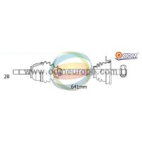 18-291050 Multiparts Привідний вал
