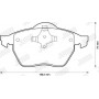 571921J JURID JURID AUDI Колодки гальмівні передние A4 94-