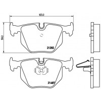 P 06 020 BREMBO Комплект гальмівних колодок дисковий гальм