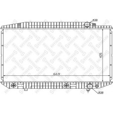 10-25911-SX STELLOX Радіатор охолодження двигуна