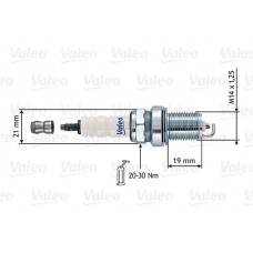 246856 VALEO Свічка запалювання
