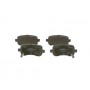 0 986 494 496 BOSCH Комплект гальмівних колодок дисковий гальм
