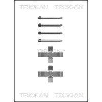 8105 231389 TRISCAN Комплектуючі колодки дискового гальма