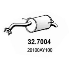 32.7004 ASSO Глушник вихлопних газів кінцевий