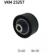 VKM 23257 SKF Паразитный / Ведущий ролик, Зубчастий ремінь