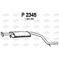 P2345 FENNO Середній глушник вихлопних газів
