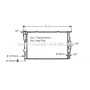 BWA2303 AVA QUALITY COOLING Радіатор охолодження двигуна