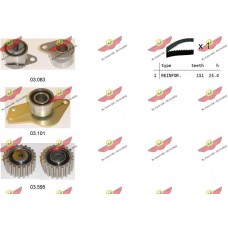 04.5124 AUTOKIT Комплект ременя ГРМ