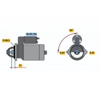 0 986 014 860 BOSCH Стартер