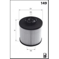 LFDE230 LUCAS FILTERS Паливний фільтр
