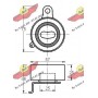03.432 AUTOKIT Натяжний ролик ремінь ГРМ