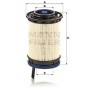 PU 10 011 z MANN-FILTER Паливний фільтр