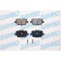 5SP1249 SAMKO Комплект гальмівних колодок дисковий гальм