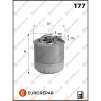 1643631180 EUROREPAR Паливний фільтр
