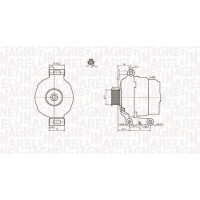 063731636010 MAGNETI MARELLI Генератор