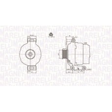 063731636010 MAGNETI MARELLI Генератор
