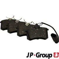 1163707410 JP GROUP Комплект гальмівних колодок дисковий гальм