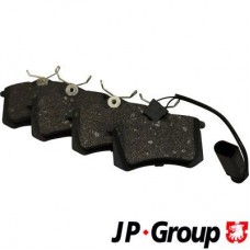 1163707410 JP GROUP Комплект гальмівних колодок дисковий гальм