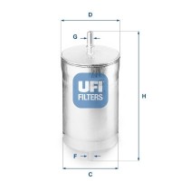31.994.00 UFI Паливний фільтр