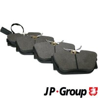 1163706110 JP GROUP Комплект гальмівних колодок дисковий гальм