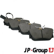 1163706110 JP GROUP Комплект гальмівних колодок дисковий гальм