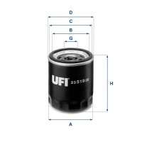 23.519.00 UFI Масляний фільтр