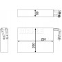 AE 86 000S MAHLE Випарник кондиціонера