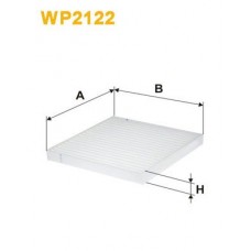 WP2122 WIX FILTERS Фільтр повітря у внутрішньому просторі