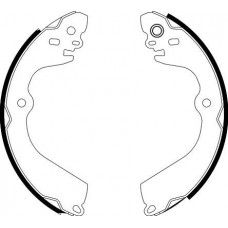 8DB 355 022-111 HELLA PAGID Комплект гальмівних колодок