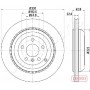 DP-0519C JAPANPARTS Гальмівний диск