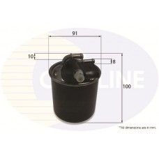 EFF278D COMLINE Паливний фільтр